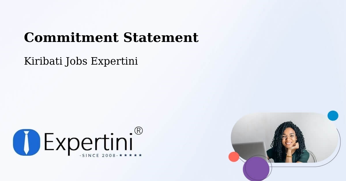 Corporate Commitment – Maiana - Kiribati Jobs Expertini
